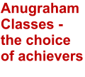 AnugrahamClasses -the choice of achievers